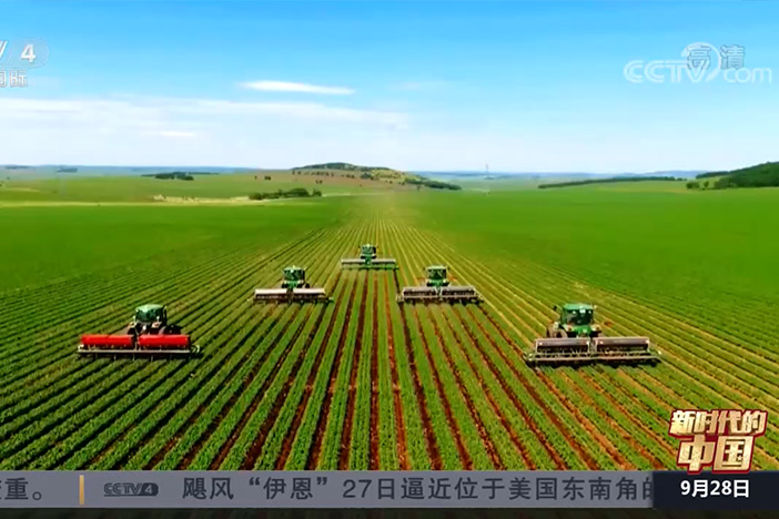 【中国新闻】新时代的中国 保护黑土地 筑牢中国的大粮仓